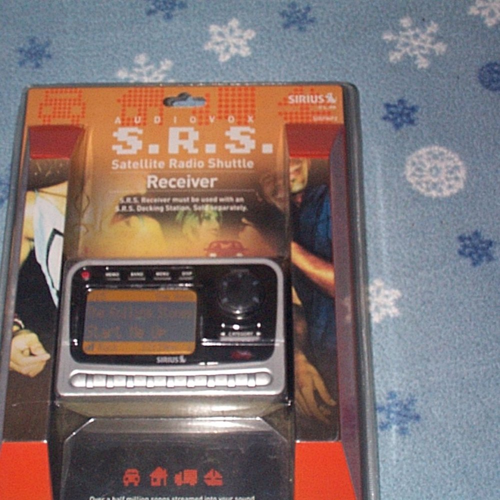 Audiovox SIR-PNP2 Sirius Satellite Radio Receiver New Sealed